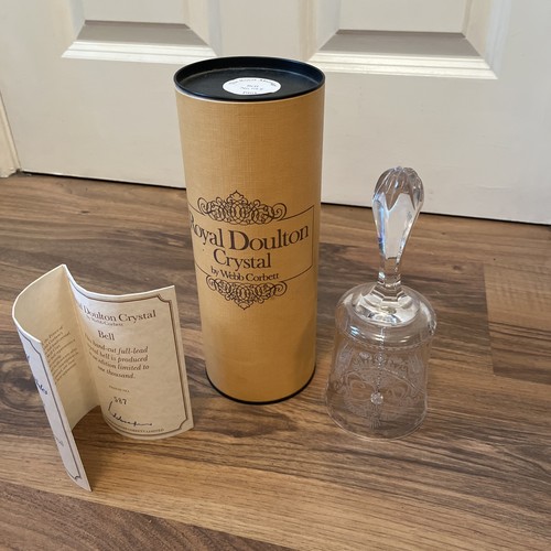 Royal doulton crystal bell - royal,