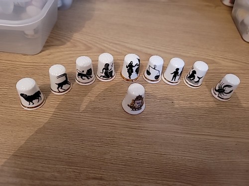 Star sign thimbles - star,
