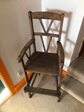Antique childrens high chair