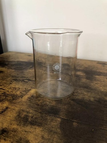 Pyrex lab glass 400ml beaker - lab,