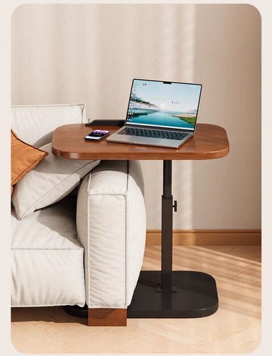 Shaped table flip sofa side - table,