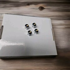 Bmw M Sport tyre valve dust caps x4 pcs New "M"