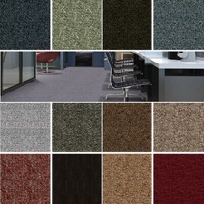 Office Carpet Tiles Commercial Contract Hard Wearing Budget SELECT B&Q 20 Tiles