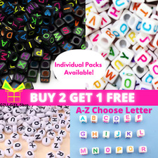 A-Z Alphabet Letter Bead Cube
