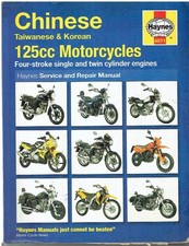 CHINESE TAIWANESE KOREAN 125cc