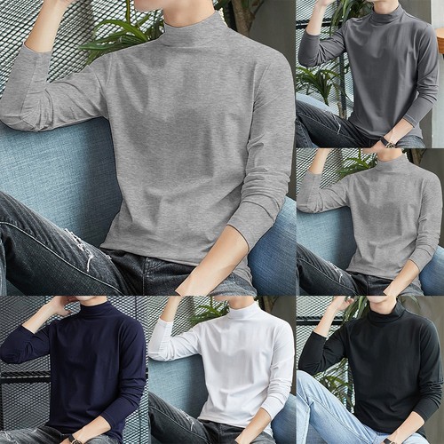Half turtleneck tops all - half,