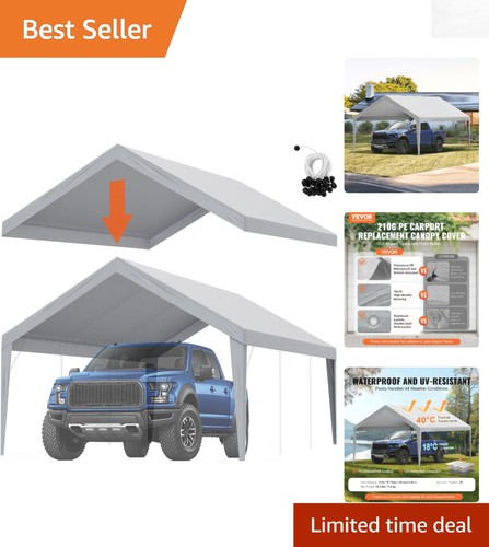 13x20 heavy duty carport - 13x20, ft