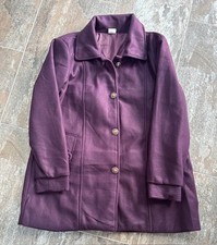 Ladies' purple coat from