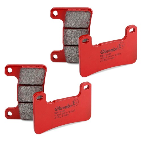 Front brake pads brembo red - brake,
