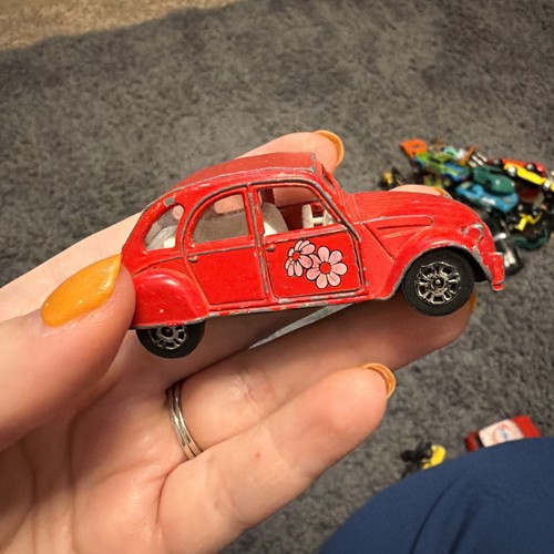 Corgi citroën 2cv6 - 2cv6, red