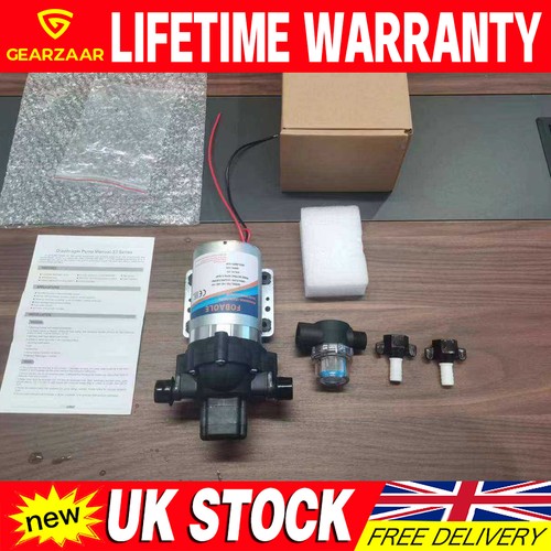 12v diaphragm water pump fits - 12v,