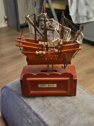 Vintage mechanical music box