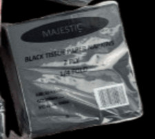2 Ply BLACK Paper Serviettes