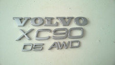 Genuine Volvo XC90 D5 AWD, 2008 Year Badge Emblem Boot Lid Tailgate Rear