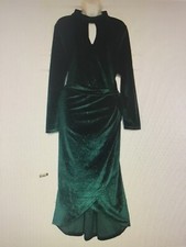 Ladies Dress Joanna Hope Emerald Green Sparkle Glitter MIDI Size 14 BNWT