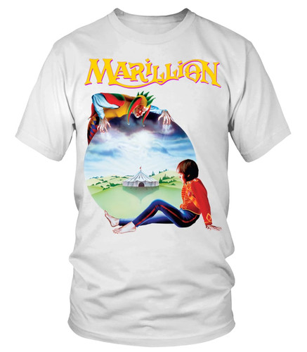 Marillion band white shirt - band, t-shirt