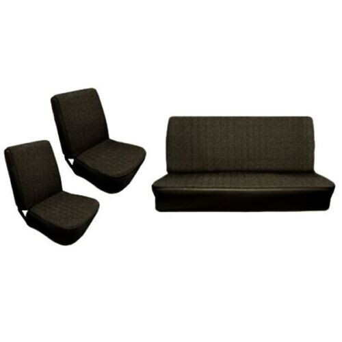 Black vinyl seat - black,