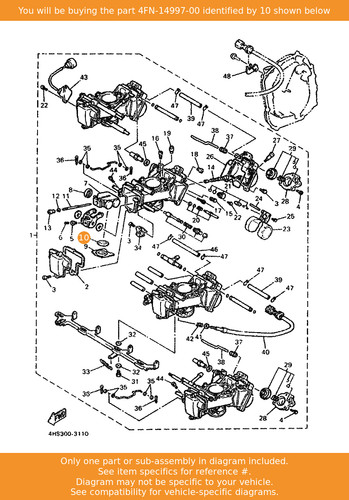 Yamaha seal 4fn 14997 - yamaha, seal,