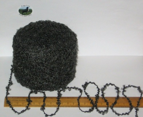 100g ball grey blue - grey, boucle