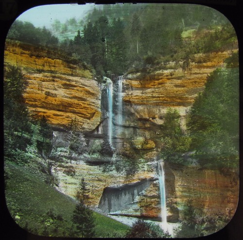 Glass magic lantern - glass,