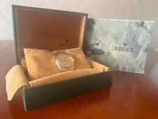 Rare Iconic Vintage 1970's Rolex datejust 1601 original inner outer box Serviced