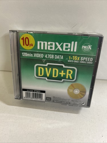 Maxell dvd pack 4 7gb - dvd+r,