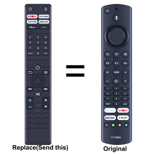 New 8565 replace remote - new, ct-8565