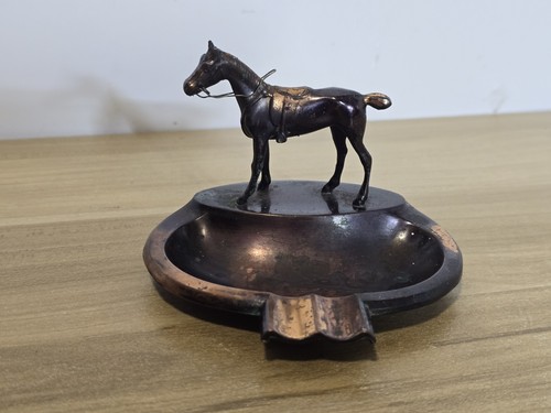 Vintage bronze horse - bronze, figure