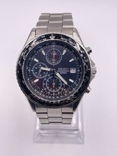SEIKO Flightmaster 7T92-0CF0 Qz Chronograph 