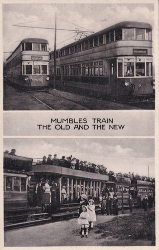 Mumbles railway old and - mumbles, new