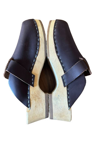 Simson wooden clog mule - clog,