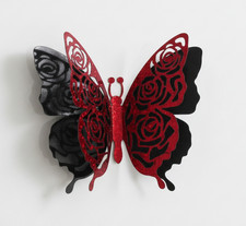 6pcs 3D Butterfly Wall