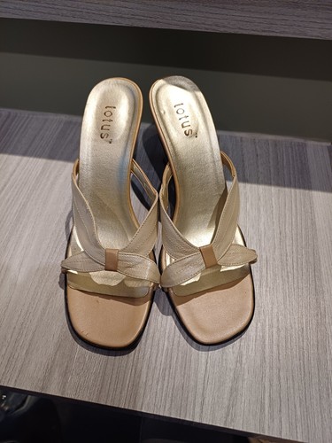 Lotus kitten heel sandals - kitten,