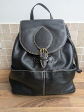 Fossil Luna Black Leather