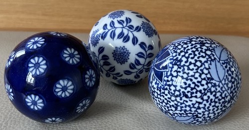 Vintage cobalt blue white - cobalt,