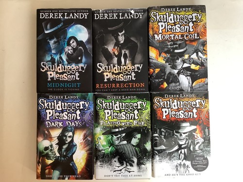 Derek landy skulduggery - landy:,