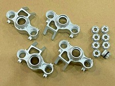 Aluminum Front & Rear KNUCKLE for Traxxas E-Maxx 3908 / T-Maxx 3.3 Silver 