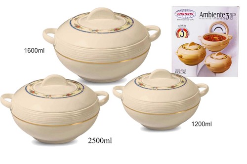 3pc ambiente casserole - ambiente, set