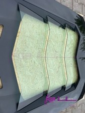 OEM original Lamborghini Aventador engine trunk lid glass set 3 pieces