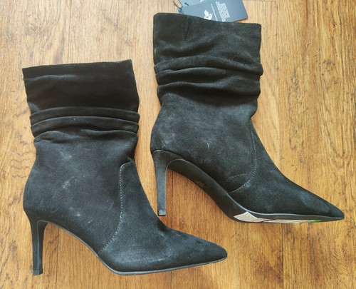 Suede stiletto heel - suede,