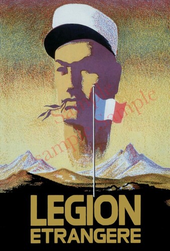 French foreign legion a4 - legion.,