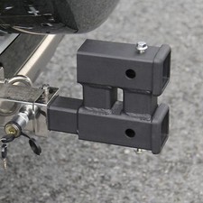 Double Trailer Hitch Extender Hitch Adapter Devices Easy to Use Mounting