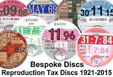 Replica Road Tax Disc
