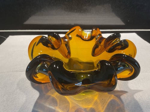 Vintage retro amber glass - vintage,