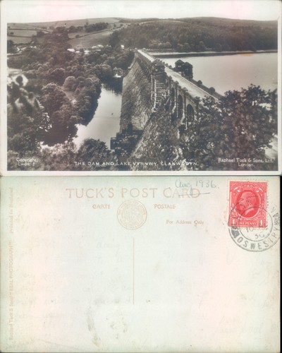 The dam and lake vyrnwy - dam,