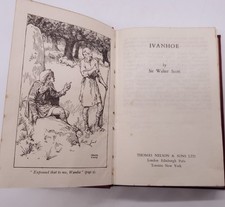 Vintage Book IVANHOE By Sir
