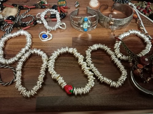 Job lot costume jewellery - costume,