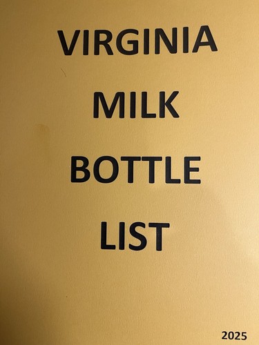 Virginia milk bottle list - milk,