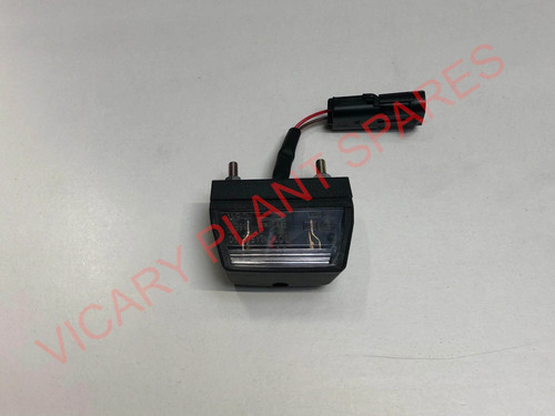 12v number plate light - 12v, jcb