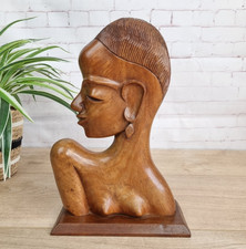 Vintage African Carved Head
